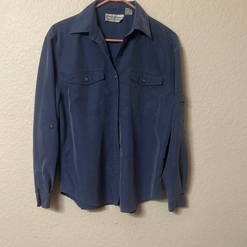 Dress Barn Deep Blue Blouse